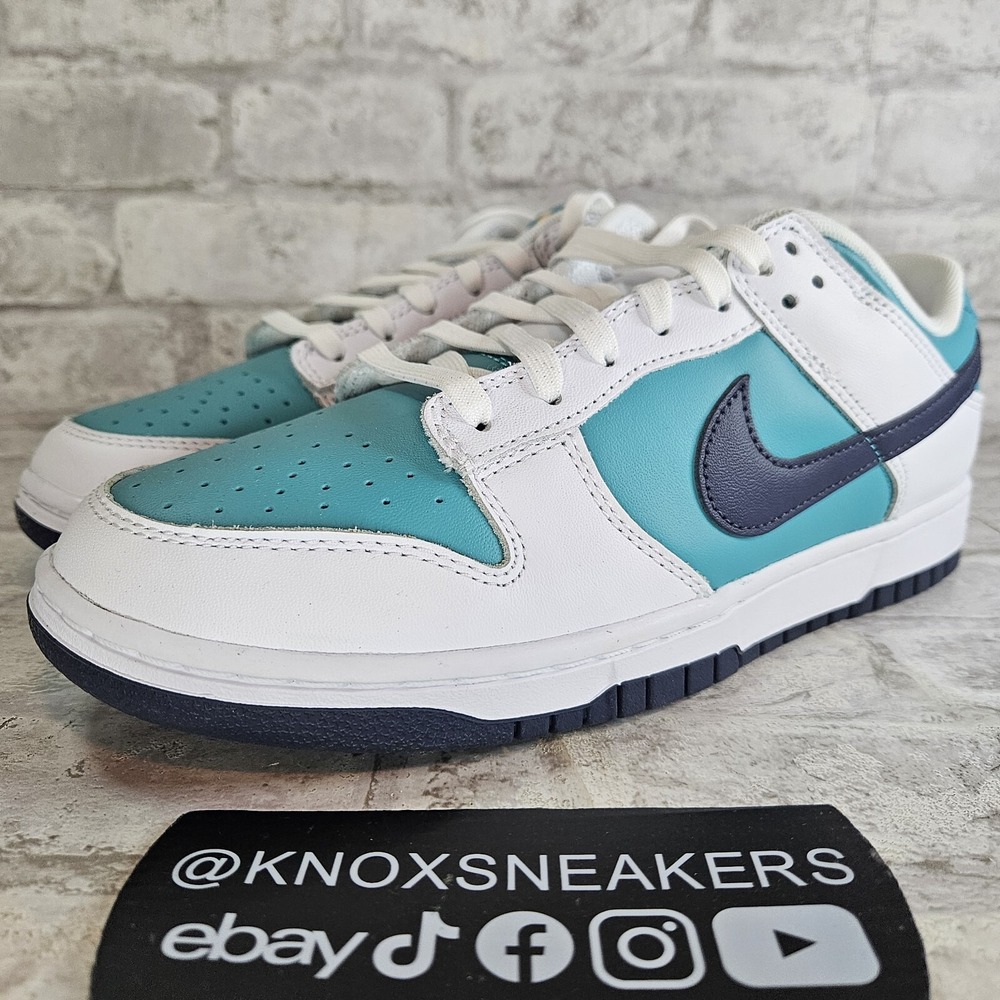Nike Dunk Low Retro Dusty Cactus Thunder Blue White HF4850 345 Men's Size 9